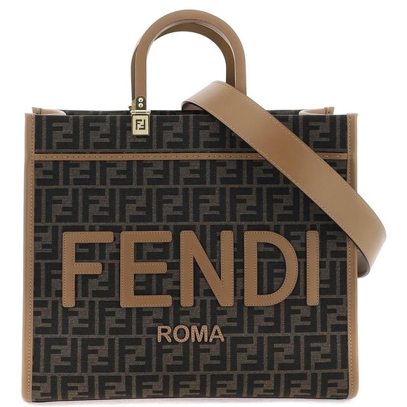 ❌❌SOLD! NWT Fendi Sunshine Medium FF  Tote - Picture 2 of 4